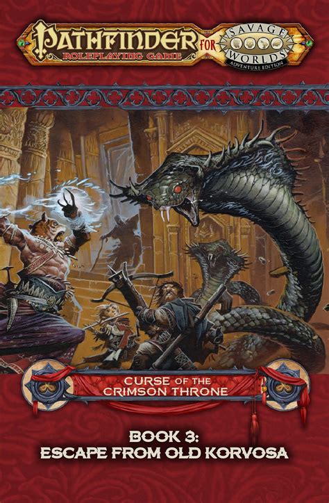 Curse of the crimson throne rpg adventure